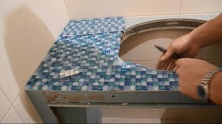 видео Столешница из гипсокартона в ванной: правильная инструкция