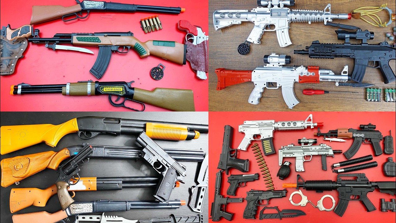 Ultimate 40 Toy Gun MEGA COLLECTION! Unboxing & Live Fire Demo