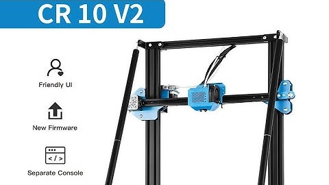 Creality CR-10 V2 - unbox and build