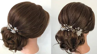 Low Bun with Twists l Hairstyle l Hairstyle l Updo