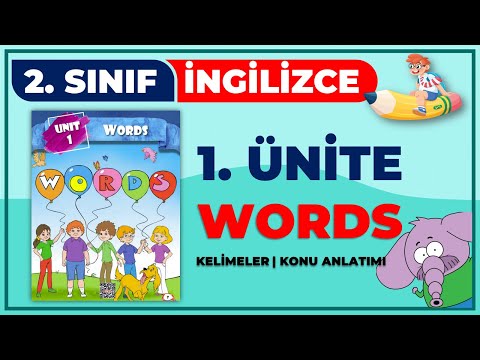 2. Sınıf İngilizce 1. Ünite | Kelimeler ve Konu Anlatımı