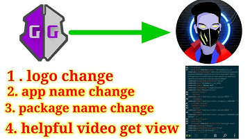 How to Make Mod GG || How to Change GG Logo || game guardian logo change Logo, Package Name Mod GG