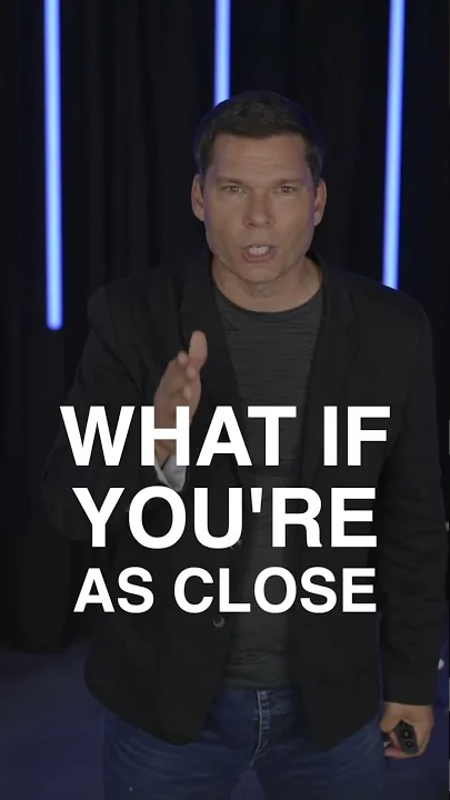 Give yourself permission to feel close to Christ!