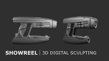 3D Digital Sculpting Showreel