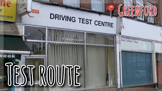 Greenford Test Centre Route | Number One