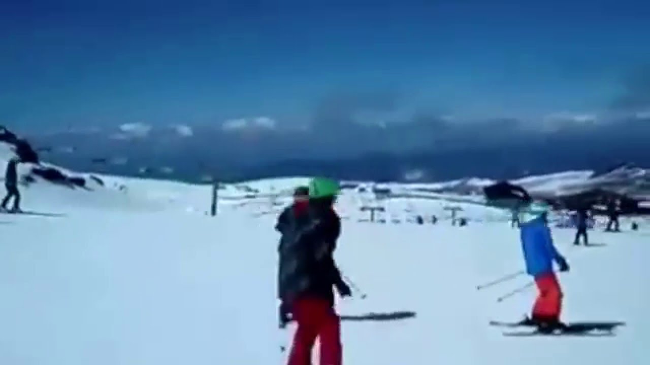 First Bangladeshi crossed the red line (Skiing, Sierra Navada, Granada