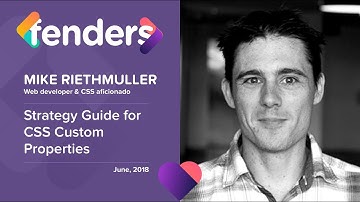 Strategy Guide to CSS Custom Properties - Mike Riethmuller