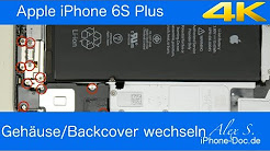 IPhone 6S Plus Backcover, Gehäuse, Rückseite wechseln, tauschen, umbauen, Deutsch, reparieren