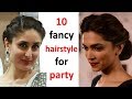 10 fancy hairstyle for party