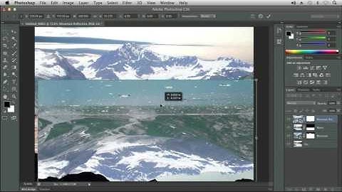 Photoshop CS6 Essential Using the Gradient Tool to Combine Picture Elements into a New Picture