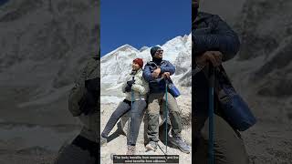 Couple dance at Everest Base Camp shortsvideo shorts dance lifelessons motivation