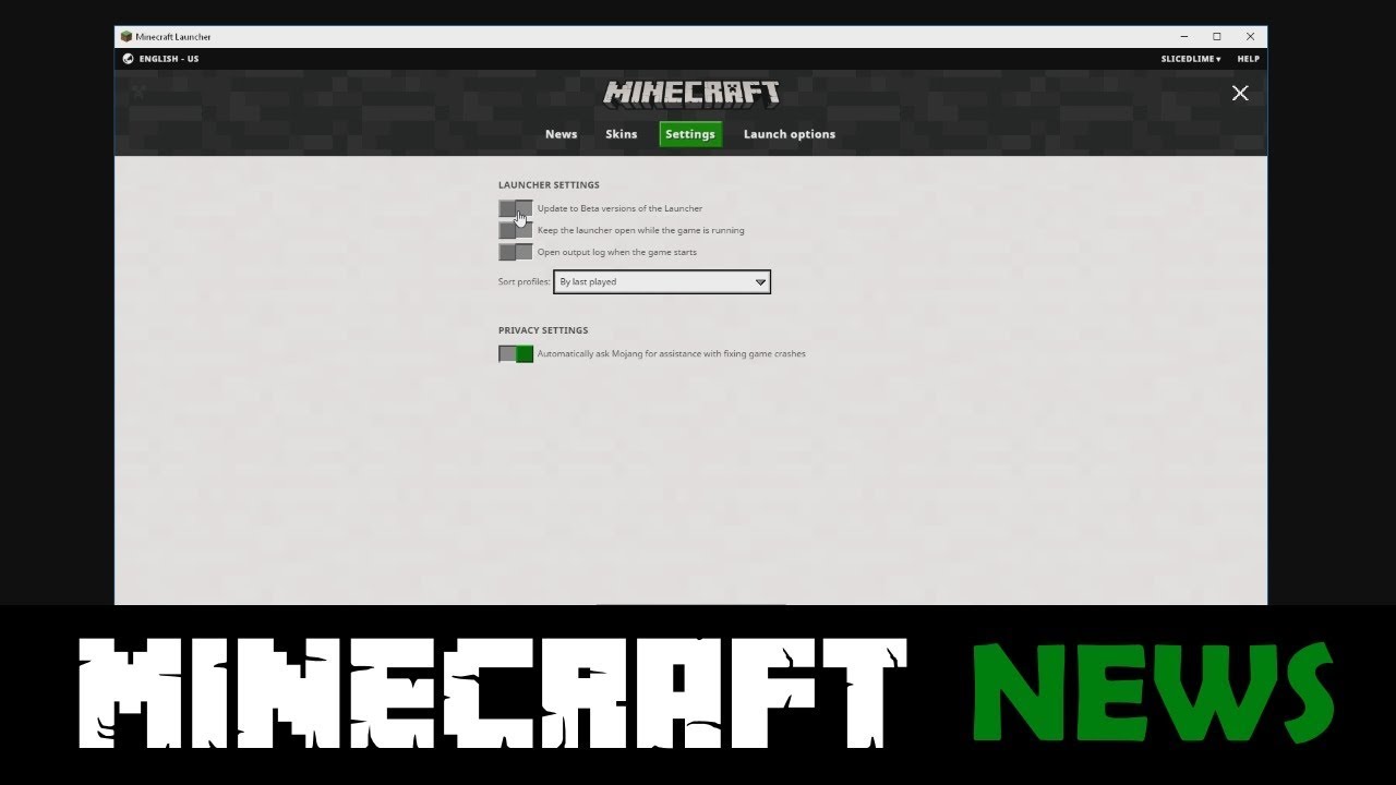 What's New in Today's Release of the Minecraft Launcher? - YouTube