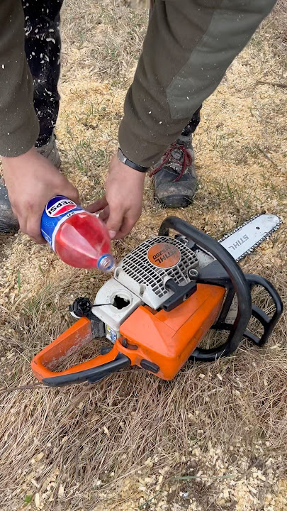 STIHL - MS 250 PEPSI 😃✅ #chainsaw #stihl #forest