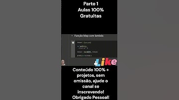 Python | Função Map mais Função Lambda aula 1 #python #programação #programacao #dev #software