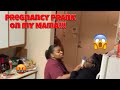 I’M PREGNANT PRANK ON MY MAMA😱‼️ (SHE PUTS ME OUT!!!)