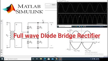 Single phase Full Wave Diode Bridge Rectifier | Complete discussion | MATLAB Simulation