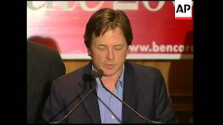 Celebrity Actor Michael J Fox campaigns for stem cell research Profile