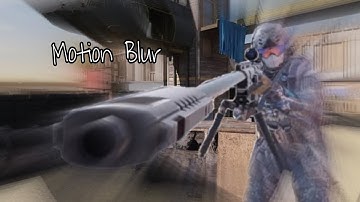 I played codm with motion blur..