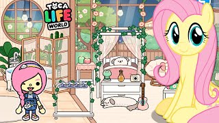 FLUTTERSHY DECORANDO a CASA BONSAI (Toca Life World) ‹ Luli Rarity › screenshot 4