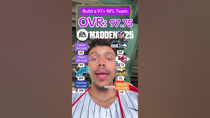 Build a 97+ Overall Team in Madden 25 🔥👀 #nfl #madden