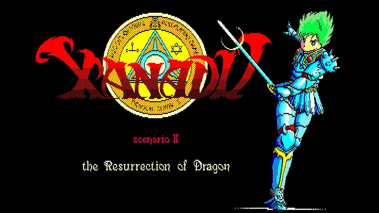 【X1】ザナドゥ シナリオ2 Sharp X1 Game: Xanadu - Scenario 2 (1986) - YouTube