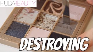 Destroying The Huda Beauty Creamy Obsessions Palette | The Makeup Breakup