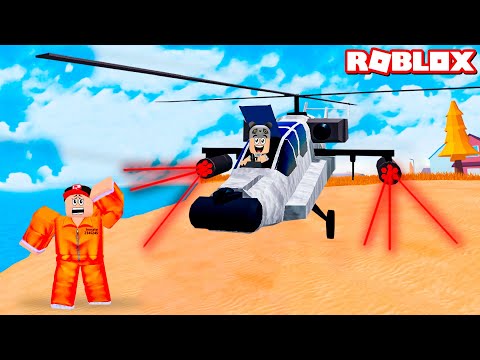 Kobra Helikopter Aldım!! Suçlular Kaçıyor - Panda ile Roblox Mad City