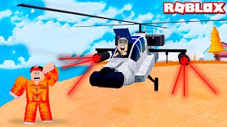 Kobra Helikopter Aldım!! Suçlular Kaçıyor  Panda ile Roblox Mad City