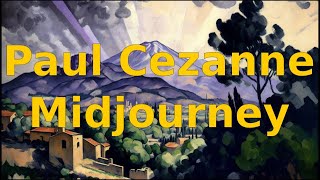 Paul Cézanne - imagined by Midjourney AI #aiart #midjourney #fineart screenshot 4