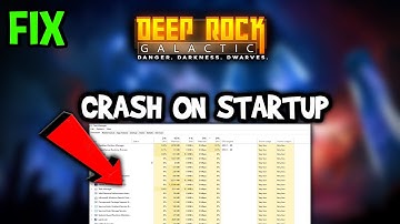 Deep Rock Galactic  – How to Fix Crash on Startup – Complete Tutorial