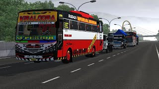 SHARE MOD MARCOPOLO & LIVERY BUS WARGA BARU RADEN WIRALODRA Bus Simulator Indonesia