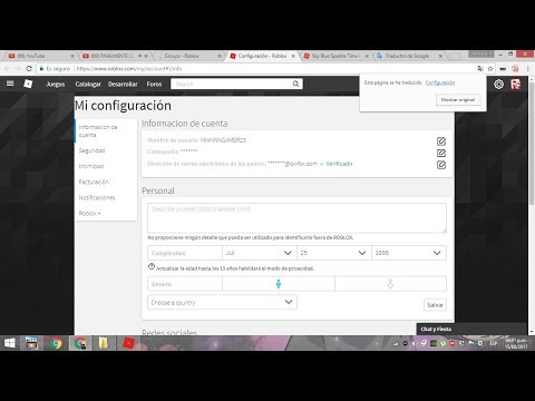 Como Verificar Tu Cuenta En Roblox D By Hacker Pro - how to put on a t shirt in roblox mobile 2017 2018 youtube