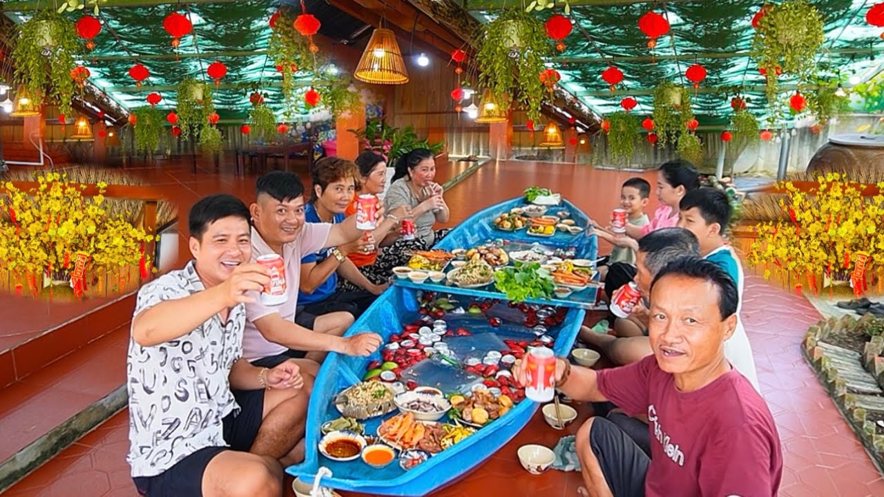 Khép Lại Năm Cũ Cả Nhà Chơi “ Xả Láng” Một Bữa • Tiệc Tất Niên Quá Vui | MTQH