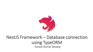 NestJS Framework - Establish Database Connection
