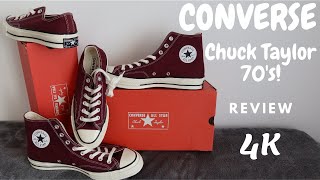 Converse Chuck Taylor 70’s, 4K Review