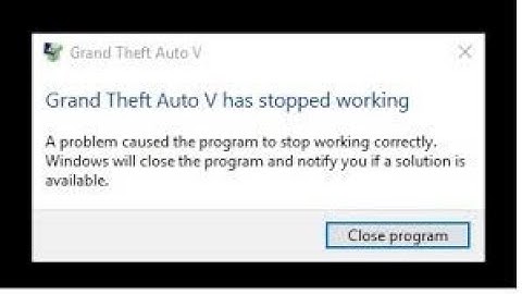 GTA V Stopped working çözümü.!!(win 7--8--8.1--10)