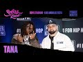 Tana Backstage Interview At Rolling Loud With Power 106 & Rosecrans Vic