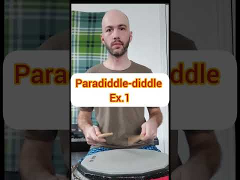 Drum Rudiments! Paradiddle-diddle