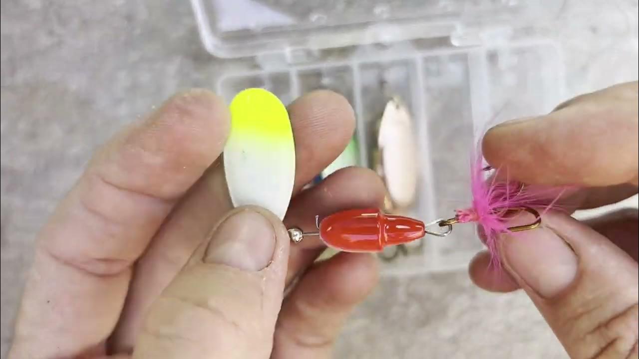 Набор блесен вертушек 11 гр - YouTube