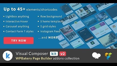 Enhance your WordPress website with Visual Composer Kit addon