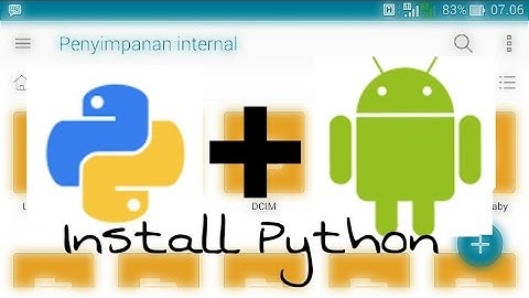 Tutorial cara mudah install Python di android. Root only.