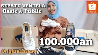 Review sepatu ventela basic low black dan public white natural sepatuventelasepatumurah sepatu