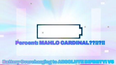 Battery Overcharging to ABSOLUTE INFINITY!!!! [V5.0] [The Finale]