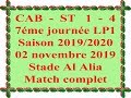Cabst 14 match complet