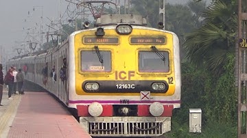 Barddhaman-Howrah Chord Line Modern ICF Medha EMU Local Arrive & Departing Station | Eastern Railway