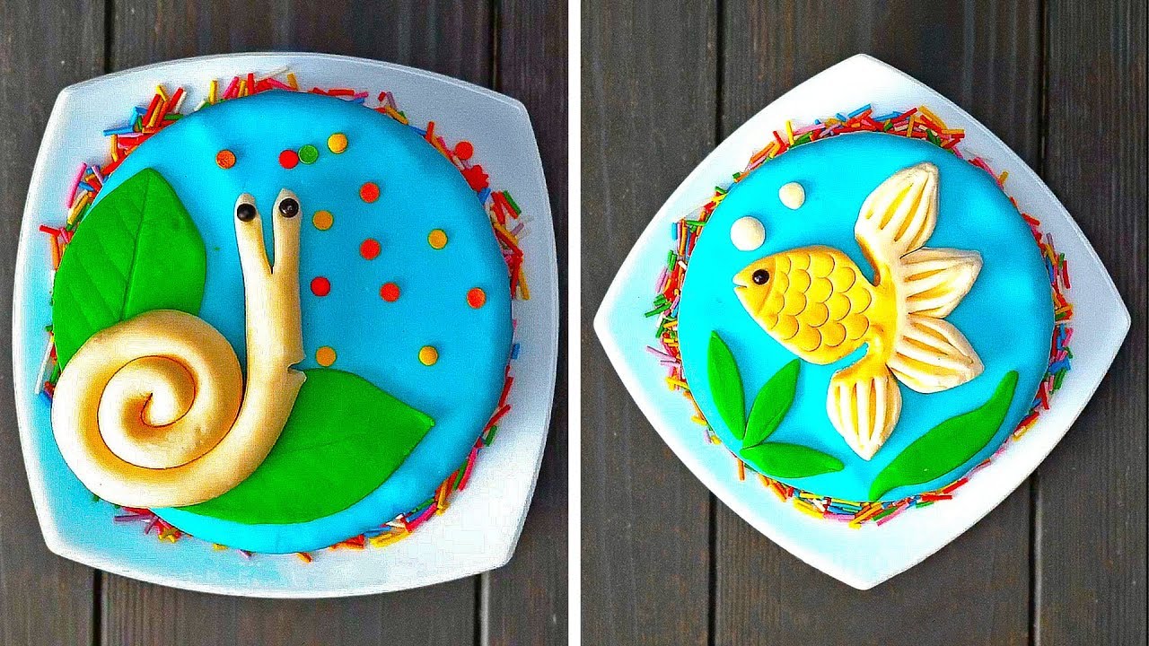20 LOVELY DECORATIONS FOR CAKES