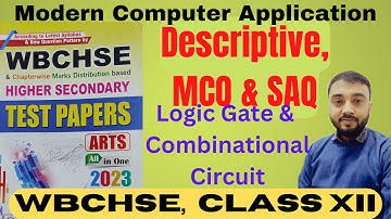WBCHSE Logic Gate | MCQ SAQ DESCRIPTIVE Solve | HS WBCHSE Test Paper Solve 2023