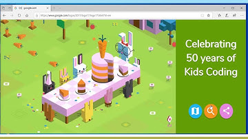 Shortest solution || popular google doodle games 2020|| Day 1 coding game || with explanation