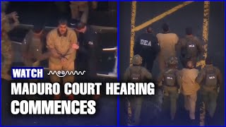 Maduro And His Wife Transferred To Manhattan Courthouse From Brooklyn Detention Centre