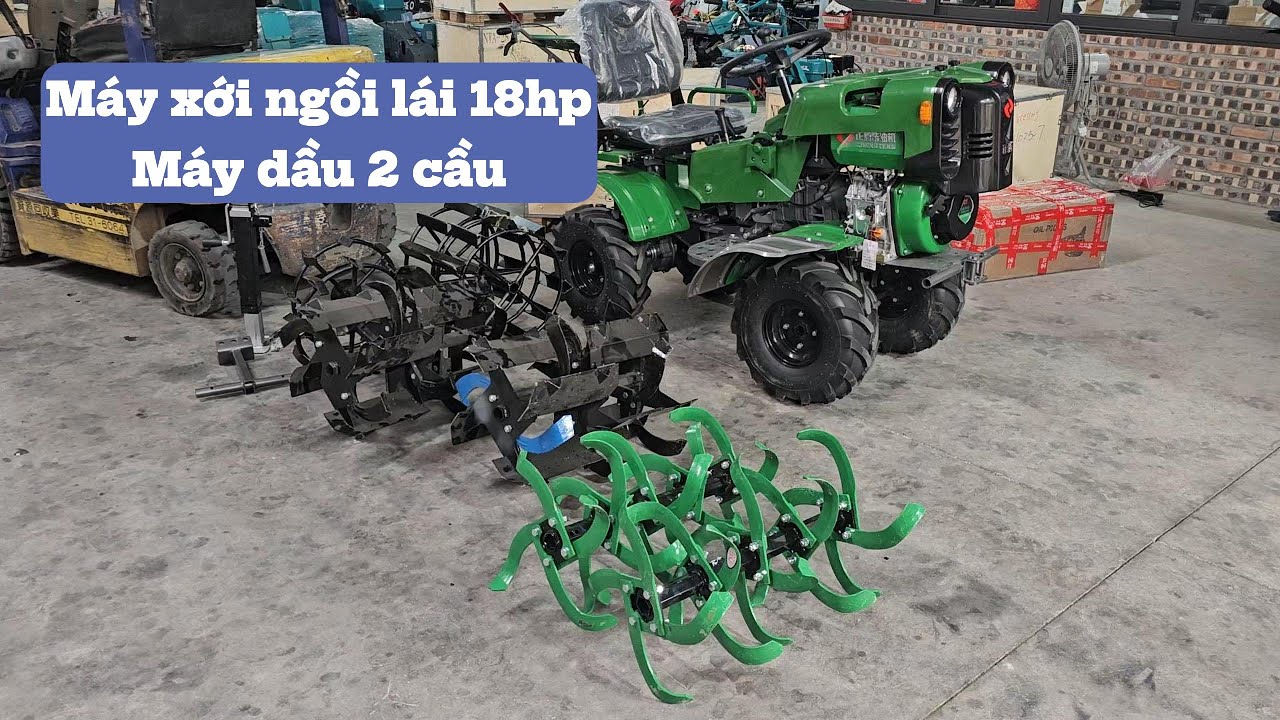 Máy xới 4 bánh ngồi lái Zengeng tốt nhất cho ruộng – nương – vườn năm 2025